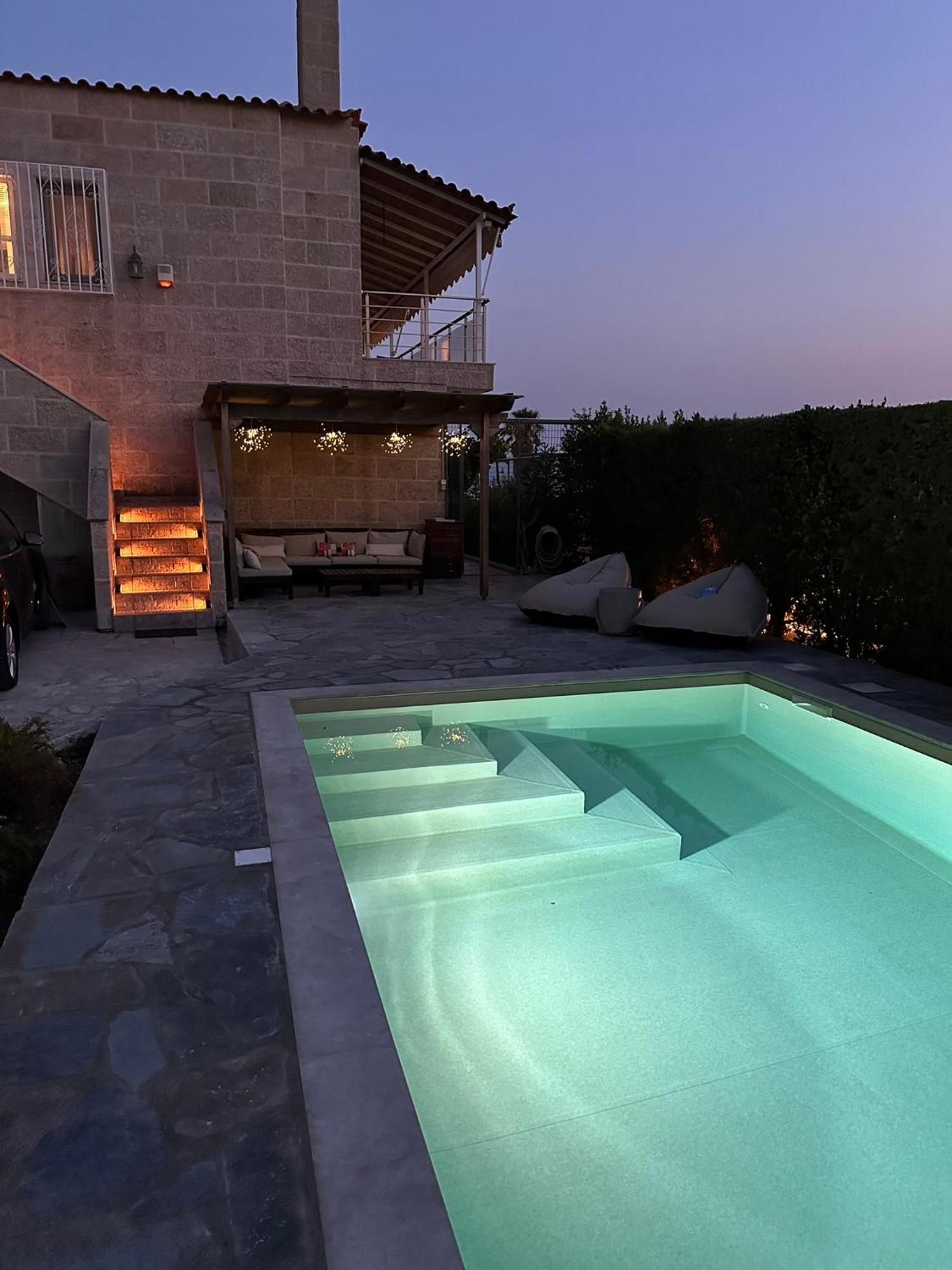 Villa Agia Marina 5M Walk To The Beach With Private Pool Zewnętrze zdjęcie